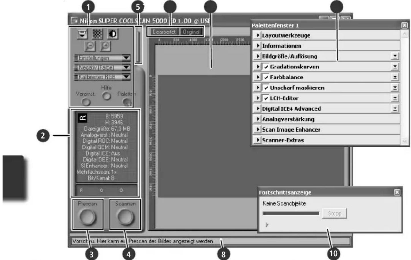 Nylon SUPER COOLSCAN 5000 @1.00 @ USB Bearbeitet Original Einstellungen Negative (Fair) Kalbrieres RGB Vareinat Faletten 2 B: 5959 H: 3948 Daleignöße: 67,3 MB Analogverst.: Neutral Digital ROC: Neutral Digital GEM: Neutral Digital ICE: Aus Digital DEE: Neutral SIEnhancer: Neutral Mehrflachscan: 1x Bit/Kanal: 8 R Q B Piescan Scannen Vorschlu. Hier kann ein Prescan des Bildes angezeigt werden 1 5 8 10 Palettenfenster 1 Layoutwerkzeuge Informationen Bildgröße/Auflösung ✓ Gradationskurven ✓ Farbbalance ✓ Unscharf maskieren ✓ LCH-Editor Digital ICE4 Advanced Analogverstärkung Scan Image Enhancer Scanner-Extras Fortschnittsanzeige Keine Scandobjekte Stopp