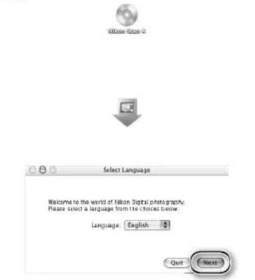 NIKON Coolscan V ED - Identifi catie (alleen Mac OS X) - 1