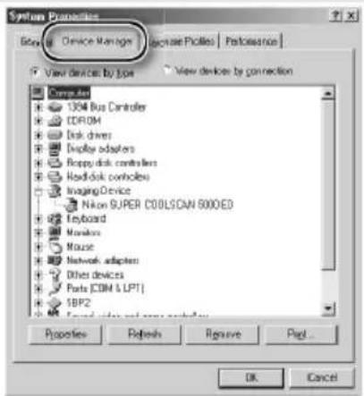 NIKON Coolscan V ED - Verifica di registrazione periferica (solo Windows) - 2
