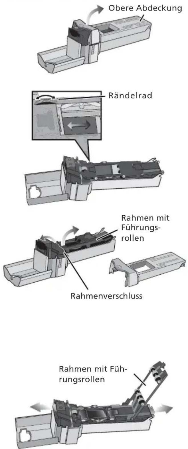NIKON Coolscan V ED - Nehmen Sie den Filmstreifen aus dem Vorlagenadapter - 1