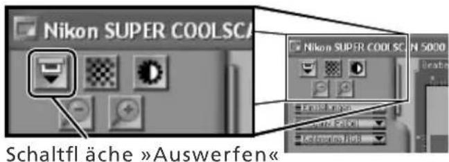 Nikon SUPER COOLSCA Schaltfl äche »Auswerfen«