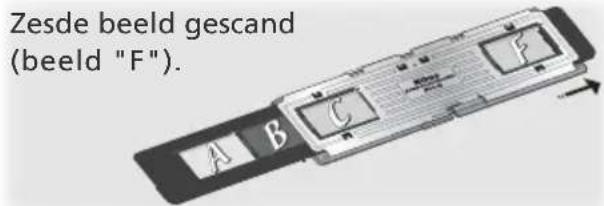 Zesde beeld gescand (beeld "F").