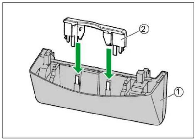 PANASONIC KV-SL1035 - Entfernen der Kartenführung für gemischte Vorlagen - 3