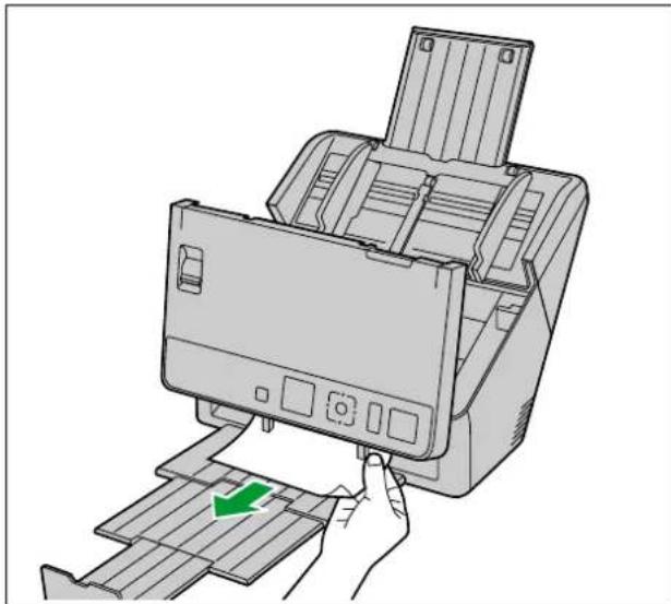 PANASONIC KV-SL1036 - Papierstau beseitigen - 3