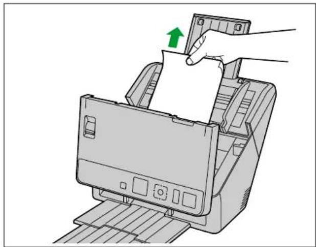 PANASONIC KV-SL1036 - Papierstau beseitigen - 2