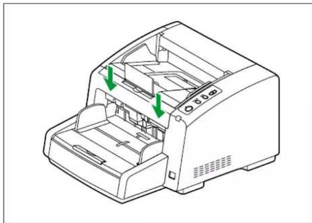 PANASONIC KV-S4065CW - Die Referenzplatte umschalten - 5