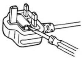 PANASONIC KV-S4065CW - Ersetzen der Sicherung: - 1