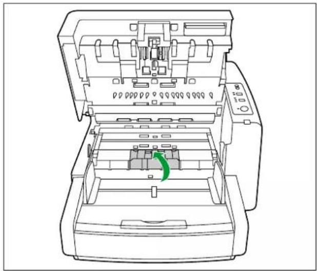 PANASONIC KV-S4065CW - Ersetzen der Andrückwalze - 6