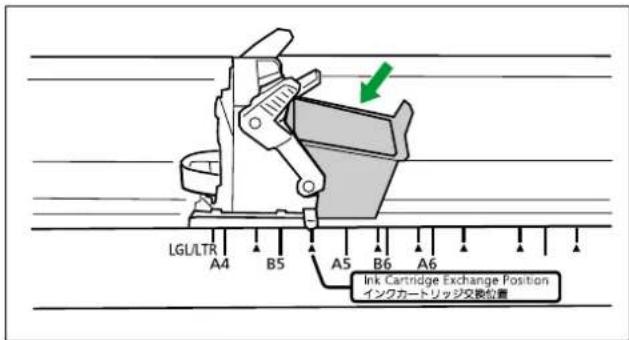 PANASONIC KV-S4065CL - Einsetzen der Farbpatrone - 4