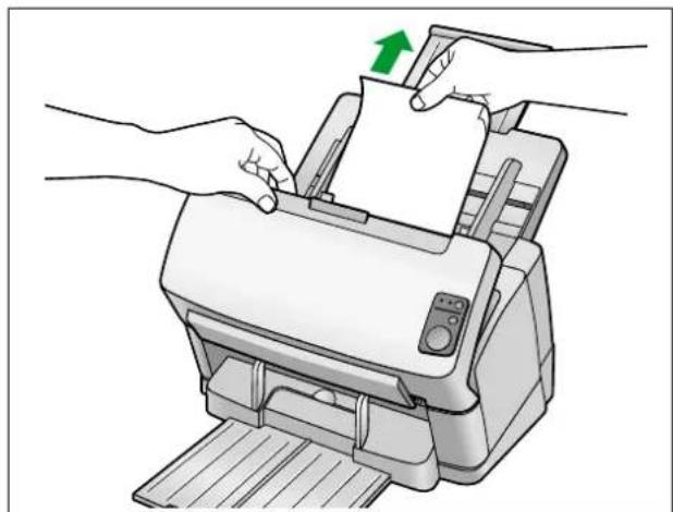 PANASONIC KV-S1065C - Papierstau im Dokumenteneinzug beseitigen - 2
