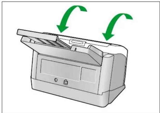 PANASONIC KV-S1065C - Reinigung der Walzen - 8