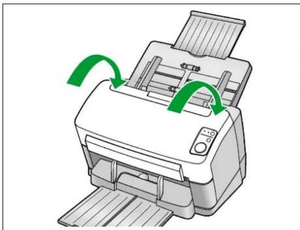 PANASONIC KV-S1046C - Papierstau im Dokumenteneinzug beseitigen - 4