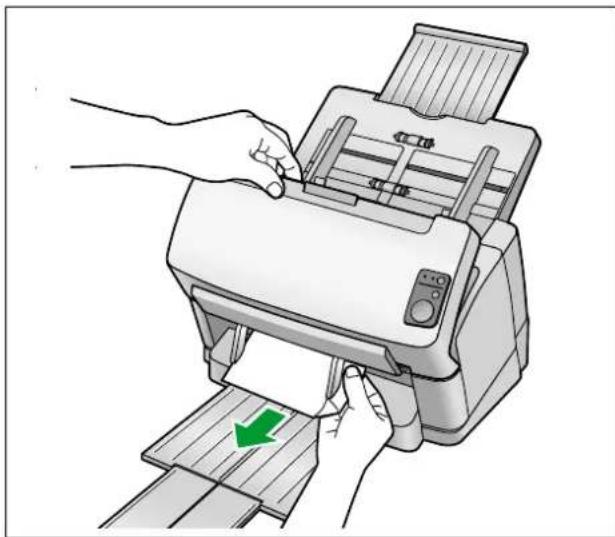 PANASONIC KV-S1046C - Papierstau im Dokumenteneinzug beseitigen - 3