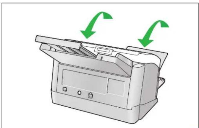 PANASONIC KV-S1020C - Auswechseln der Papiereinzugswalze - 6