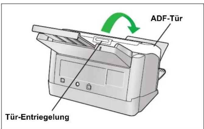 PANASONIC KV-S1020C - ■ Auswechseln der Walze zur Vermeidung des Doppeleinzugs - 1