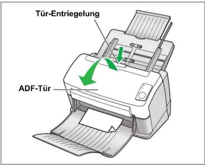 PANASONIC KV-S1020C - ■ Papierstau im Dokumenteneinzug beseitigen - 1