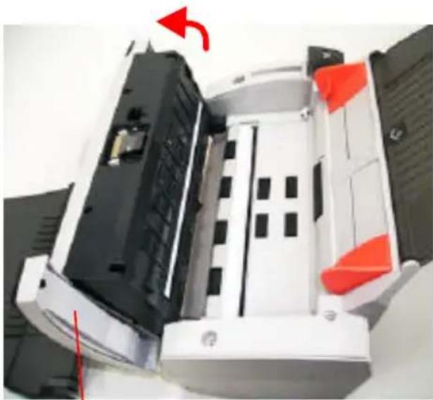 AVISION AV220 - Clearing a Paper Jam - 2
