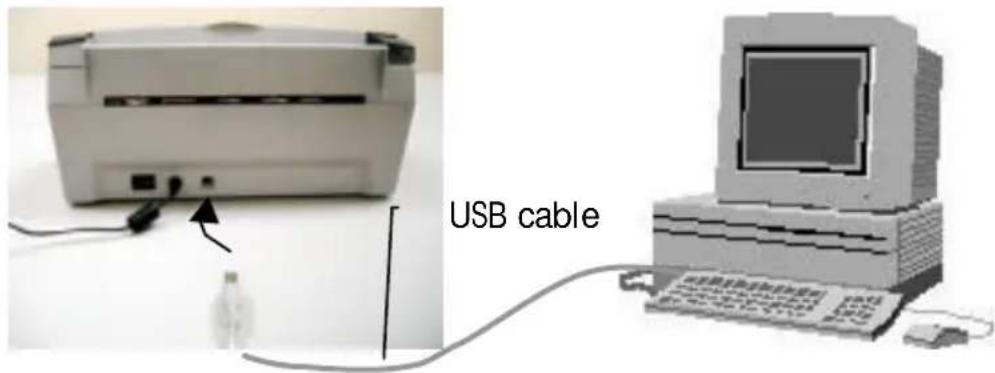 AVISION AV220 - Connecting to Computer - 1