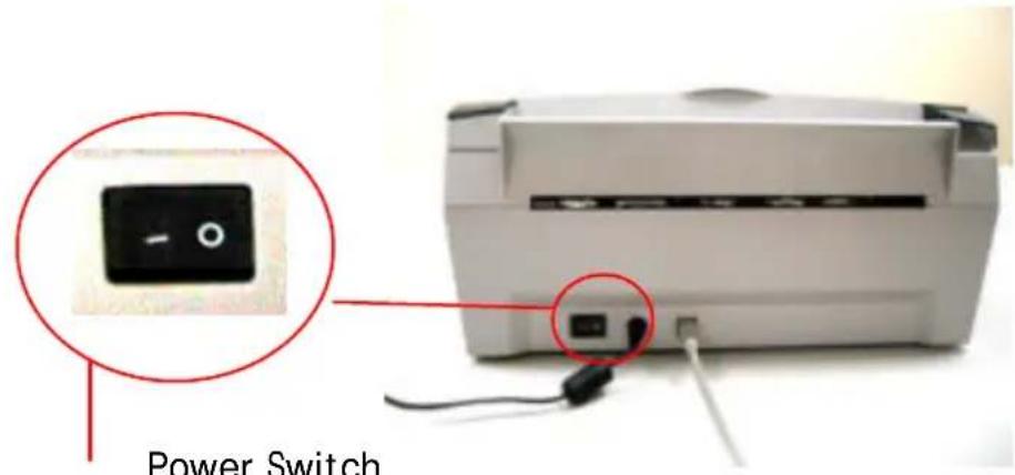 AVISION AV220 - Turning on the Power - 1
