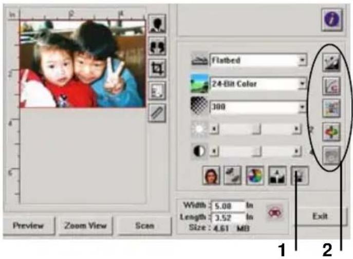 AVISION AV220 - The Switch button - 1