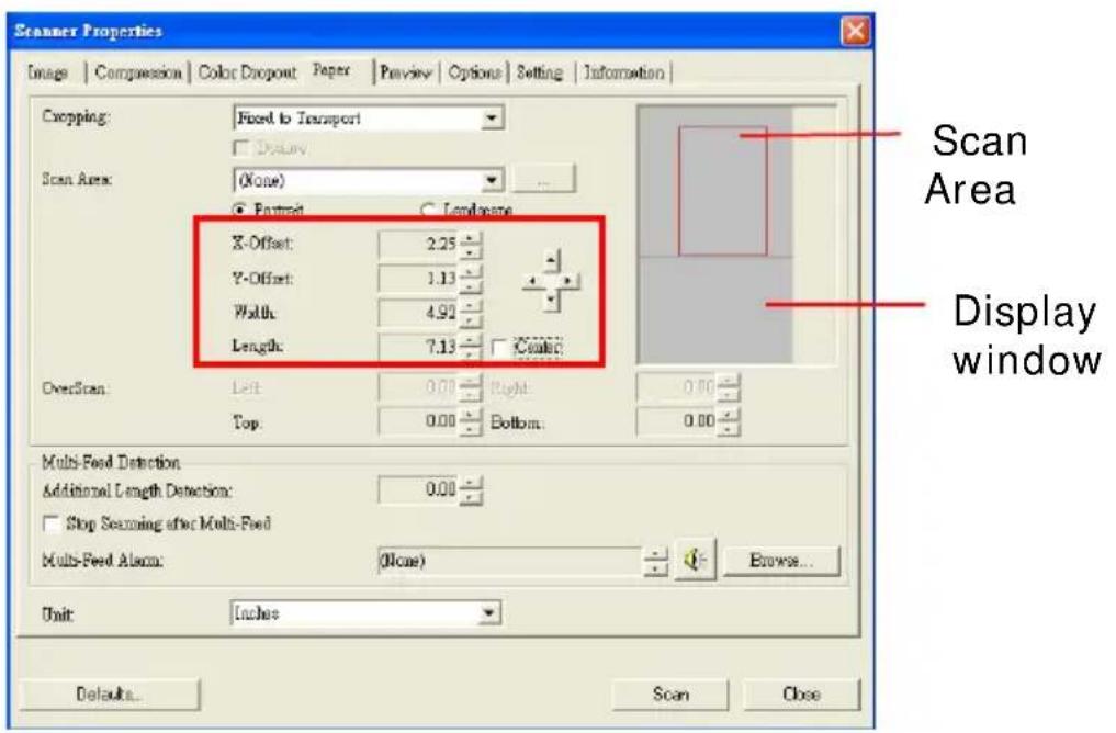 AVISION Av121 - The following options are only available when Fixed to Transport is selected. - 2
