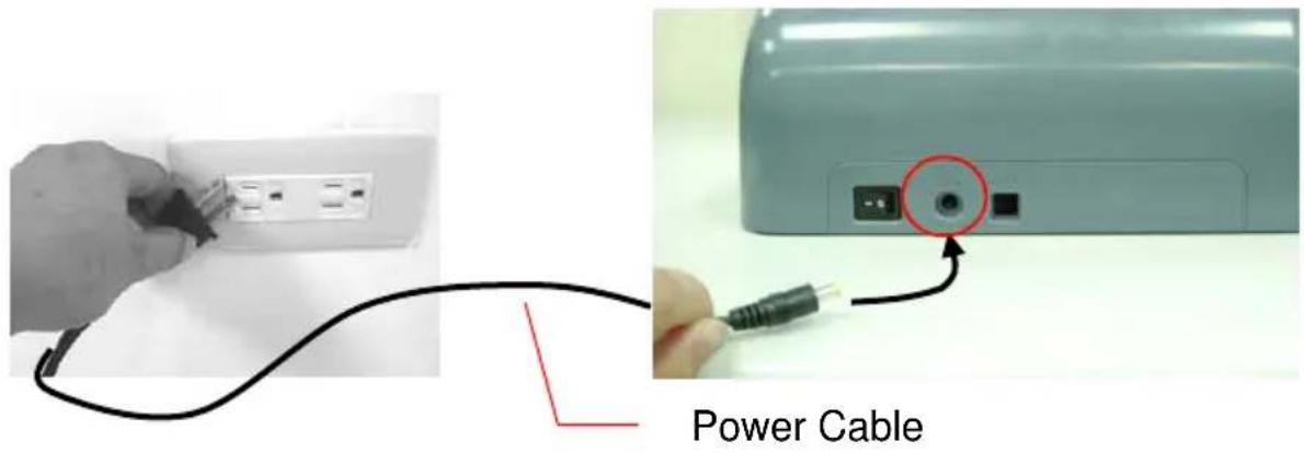 AVISION Av121 - Connecting to Power - 1