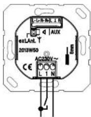 JUNG RAD LS 928 WW - Nebenstelle anschließen - 1
