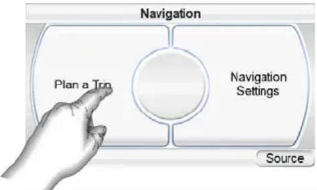 HARMAN KARDON GPS-300 - Planning a Trip - 1