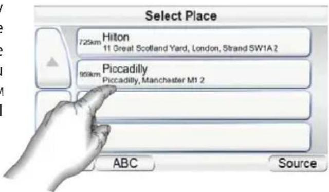 Select Place Hilton 725km 11 Great Scotland Yard, London, Strand SW1A 2 Piccadilly 956km Piccadilly, Manchester M1 2 ABC Source