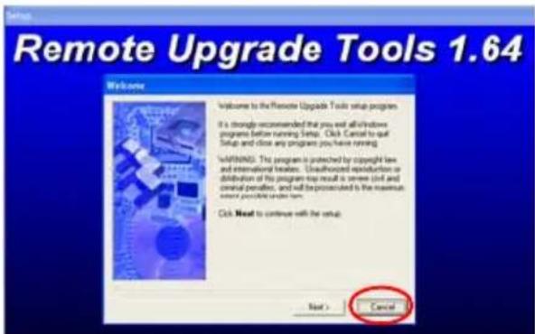 REVOX M207 - Installieren der Upgrade Tools - 2