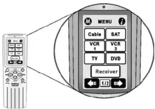 REVOX M207 - Touch Screen Tasten - 1