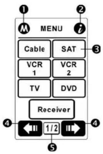 REVOX M207 - - Main Menu - 1