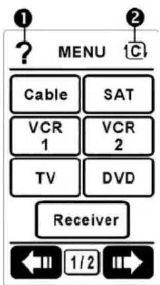 REVOX M207 - - Setup Menu Layout - 1