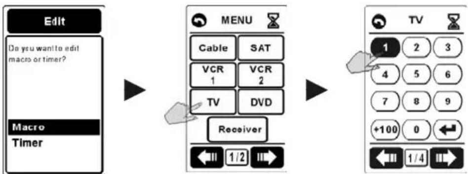 REVOX M207 - Erstellen eines Timer Makro - 2