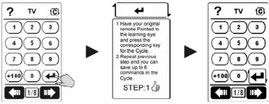 REVOX M207 - Programmieren einer Cycle Taste - 2