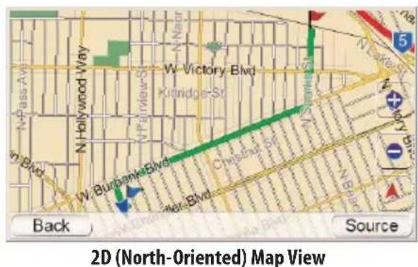 N-Hollywood Way W-Victory Blvd Kitnridge-St N-Naun N-Pairview W-Burgbank Blvd Chesterburg St N-Lake St Back Source 2D (North-Oriented) Map View