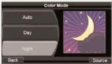 Color Mode Auto Day Night Back Source