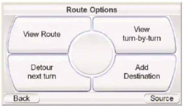 HARMAN KARDON GPS-500 - Navigation Options - 2
