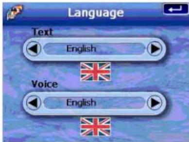 Language Text English Voice English