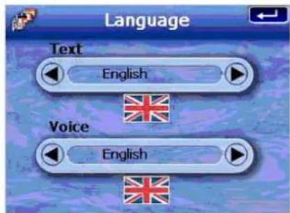 Language Text English Voice English