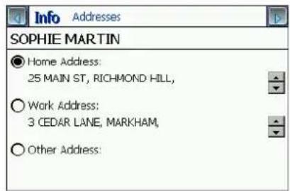SOPHIE MARTIN Home Address: 25 MAIN ST, RICHMOND HILL, Work Address: 3 CEDAR LANE, MARKHAM, Other Address: