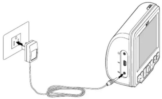 ACER D100 - To recharge the device using the AC adapter: - 1