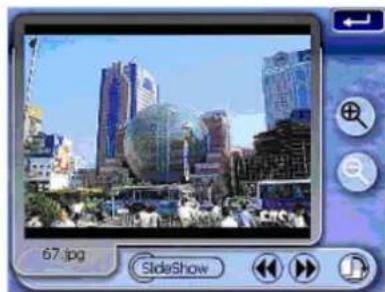 ACER D100 - To open image files in Full Screen mode: - 1