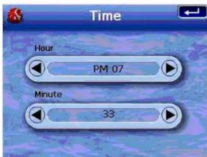 Time Hour PM 07 Minute 33
