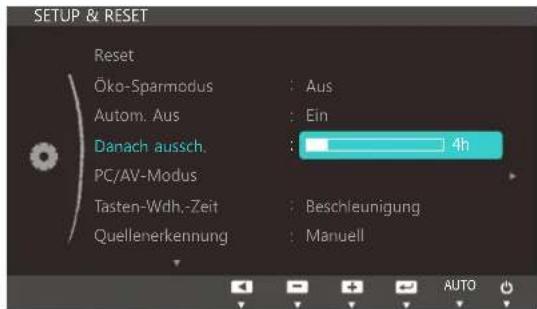 SAMSUNG S24C450DW - Konfigurieren von Danach aussch. - 1