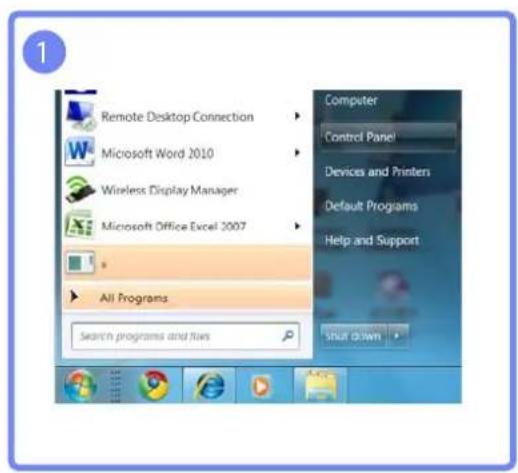 SAMSUNG S24C450DW - Anschließen und Verwenden eines externen Geräts - 1