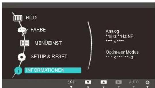 SAMSUNG S24C450DW - Anzeigen von INFORMATIONEN - 1