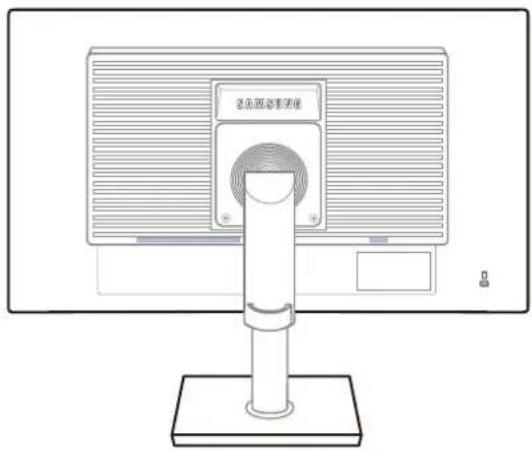 SAMSUNG S24C450DW - Vor dem Anschließen - 1