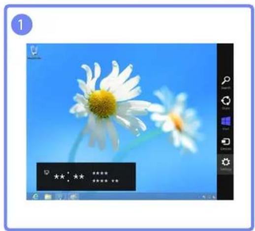 SAMSUNG S24C450DW - Anschließen und Verwenden eines externen Geräts - 1
