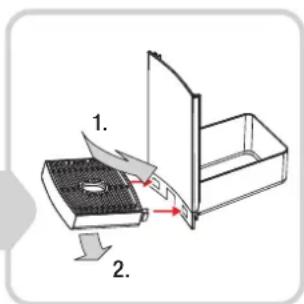 Cremesso Compact One - Täglich: Kapselbehälter, Abtropfschale und Wassertank leeren - 3
